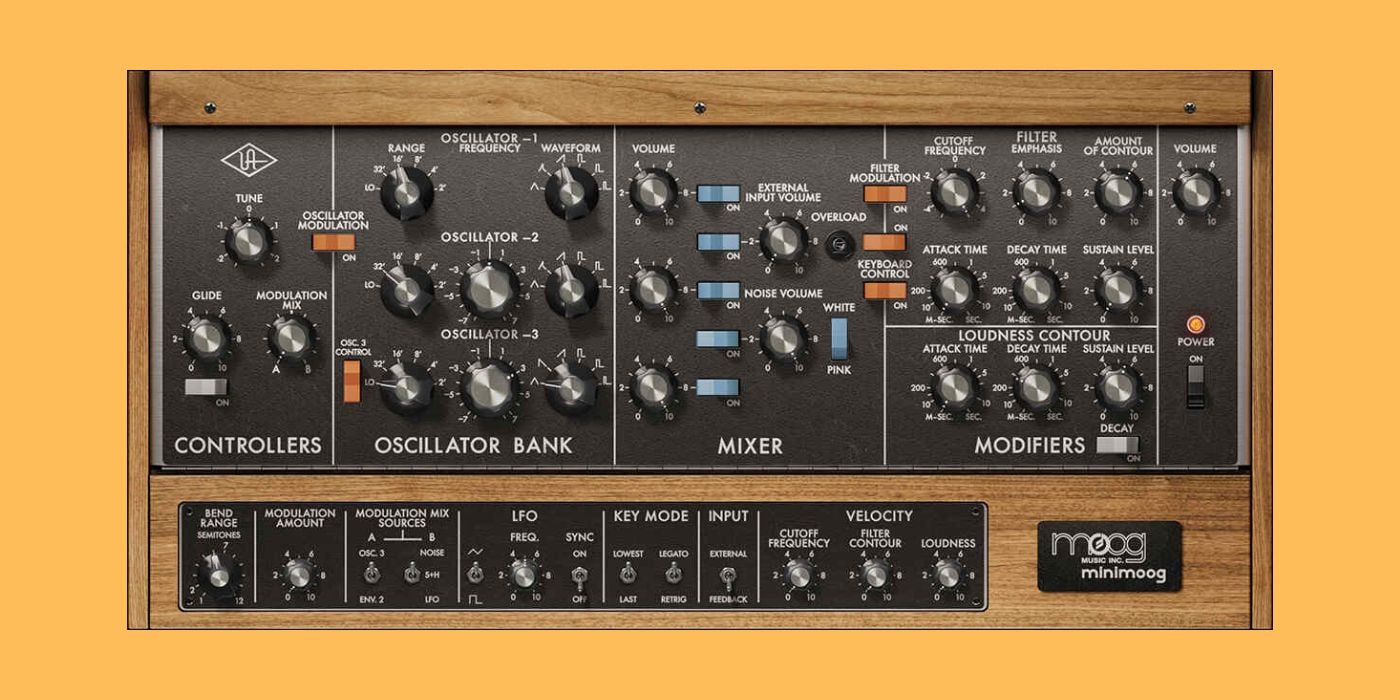 Universal Audio’s Moog Minimoog is just $29 until January 1st